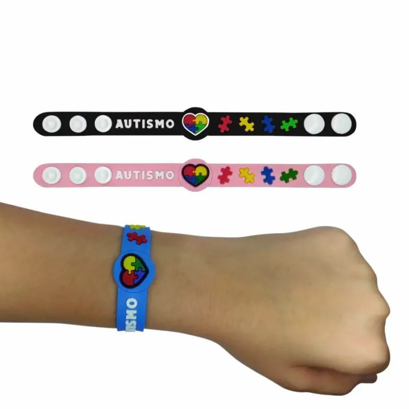 Pulseira Silicone Autismo